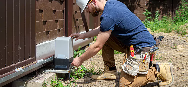 Electric Driveway Gate Installation Hanahan
